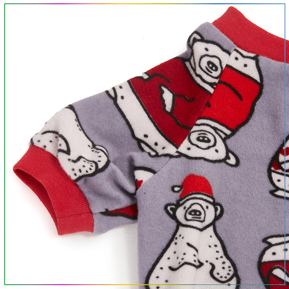 Panda Baskılı Sweatshirt Kedi ve Köpek Elbisesi Medium