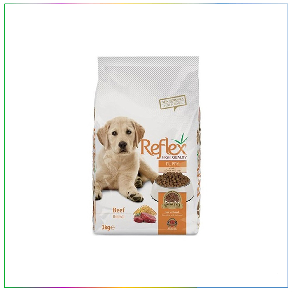 Reflex Puppy Beef Biftekli Büyük Irk Yavru Köpek Maması 3 Kg