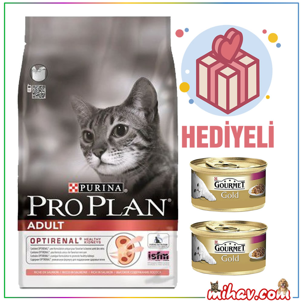 Pro Plan Somonlu ve Pirinçli Yetişkin Kedi Maması 10 Kg