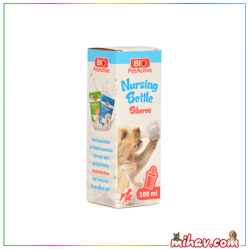 Bio PetActive Nursing Bottle Yavru Köpek Kedi Biberonu 100ml