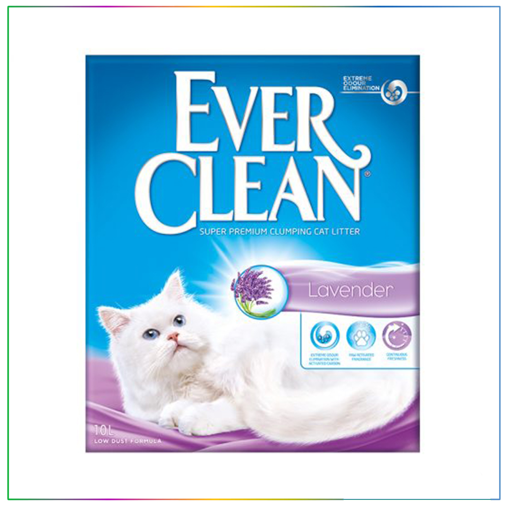 Ever Clean Lavender Lavanta Kokulu Topaklaşan Kedi Kumu 10 litre