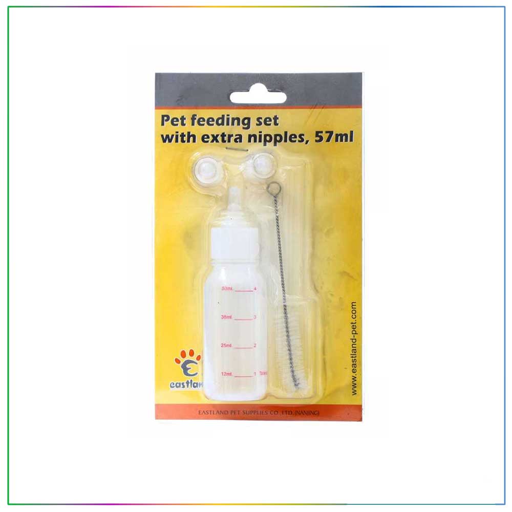 Eastland Yavru Kedi Köpek Besleme Biberon Seti 50ml