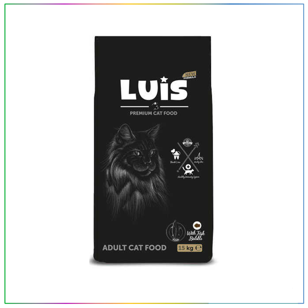 Luis Balıklı Adult Yetişkin Kedi Maması 15 KG