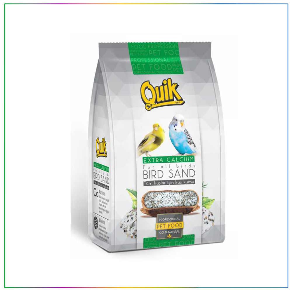 Quik Doğal Tüm Kuşlar için Kumu 250 gram