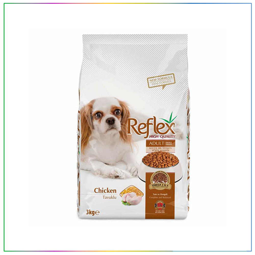 Reflex Tavuklu Küçük Irk Yetişkin Köpek Maması 3Kg