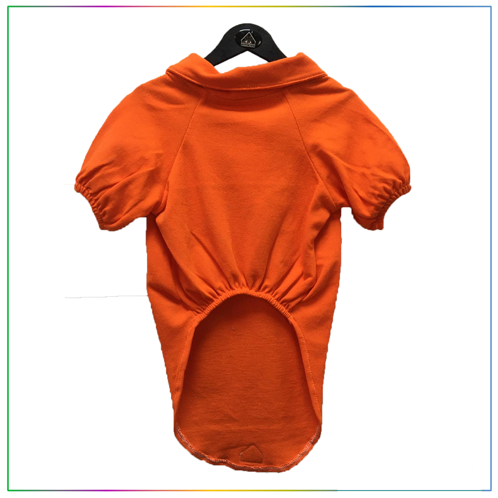 Basic Eva Tshirt Kedi ve Köpek Tişörtü Elbisesi Turuncu XXL