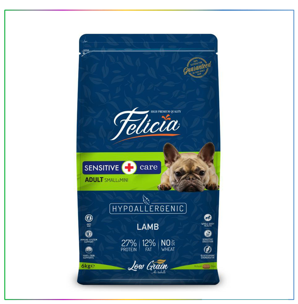 Felicia Kuzulu Küçük Irk Yetişkin Köpek Maması 6 Kg
