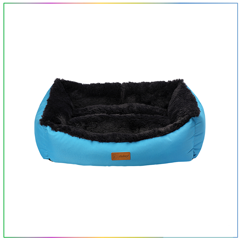 Dubex Jellybean Dikdörtgen Kedi Köpek Yatak Mavi Medium Dubex Jellybean Dikdörtgen Kedi Köpek Yatak Mavi Medium