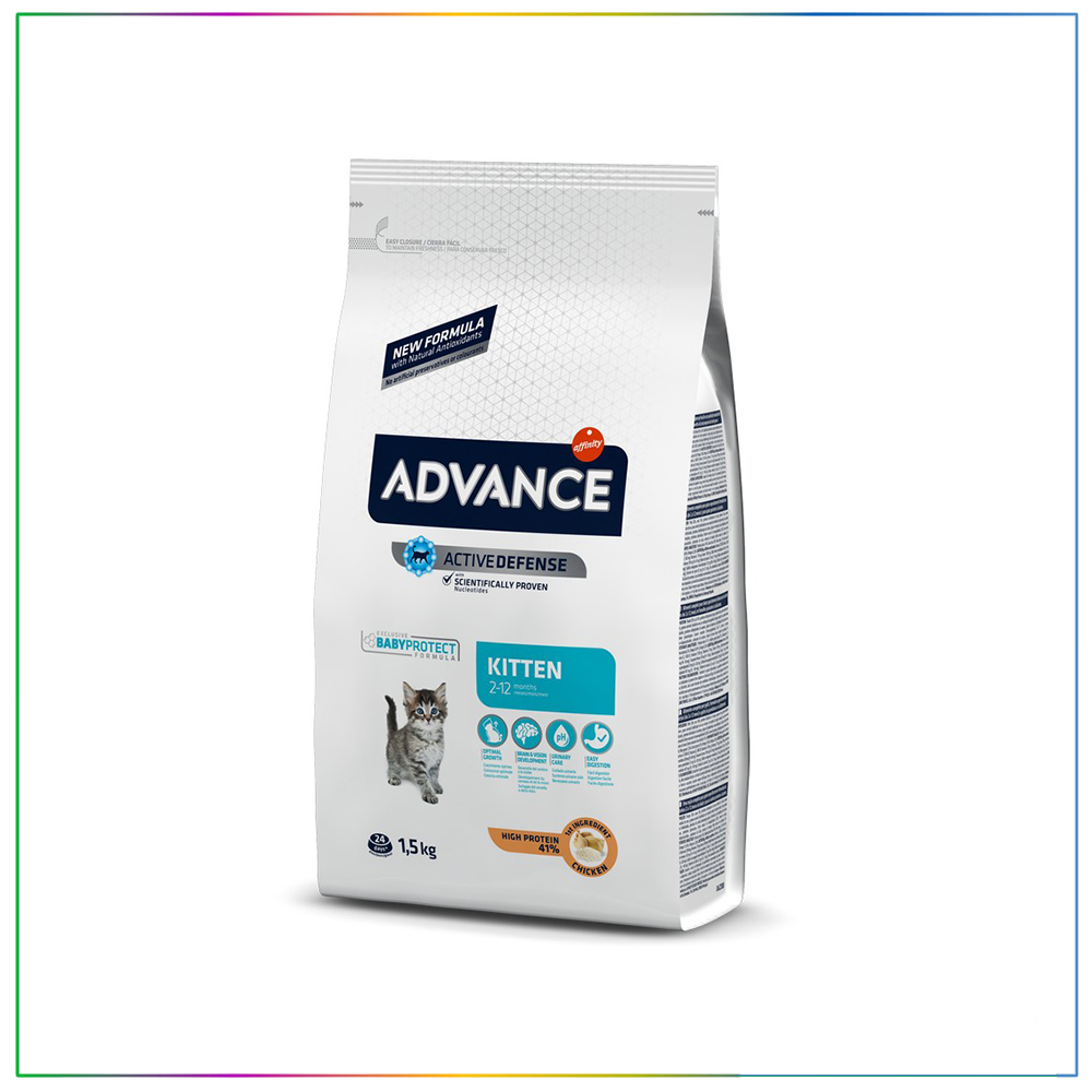 Advance Kitten Tavuklu Yavru Kedi Maması 1.5 Kg