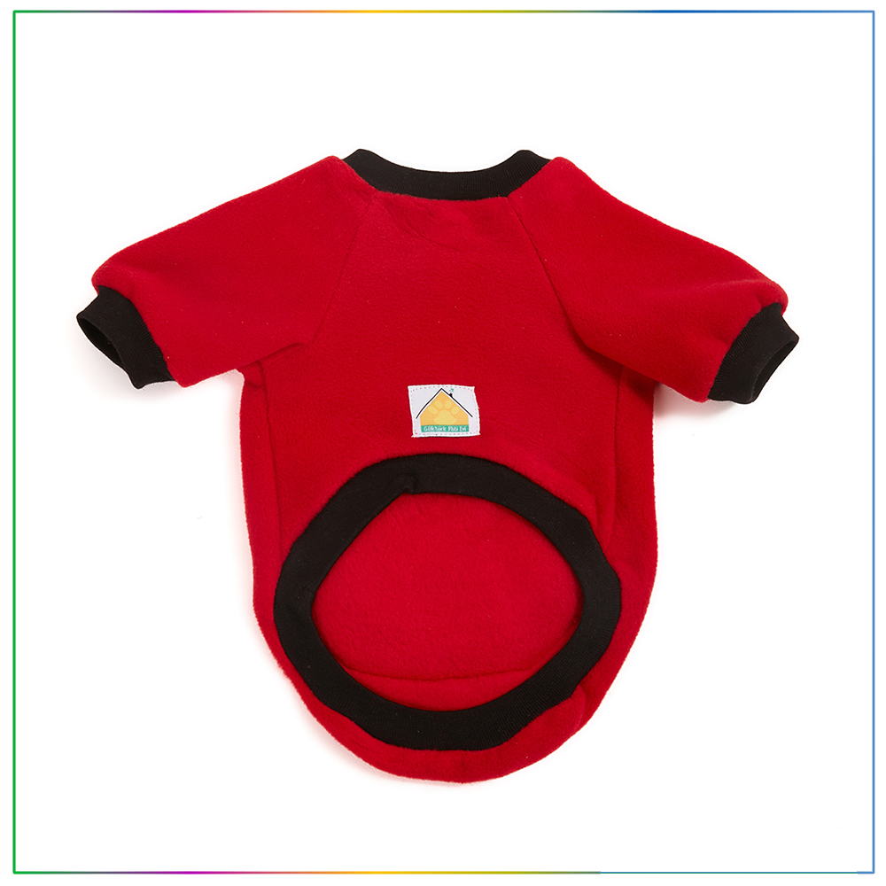 Daisy Baykuş Baskılı Polar Sweatshirt Kedi ve Köpek Elbisesi XL