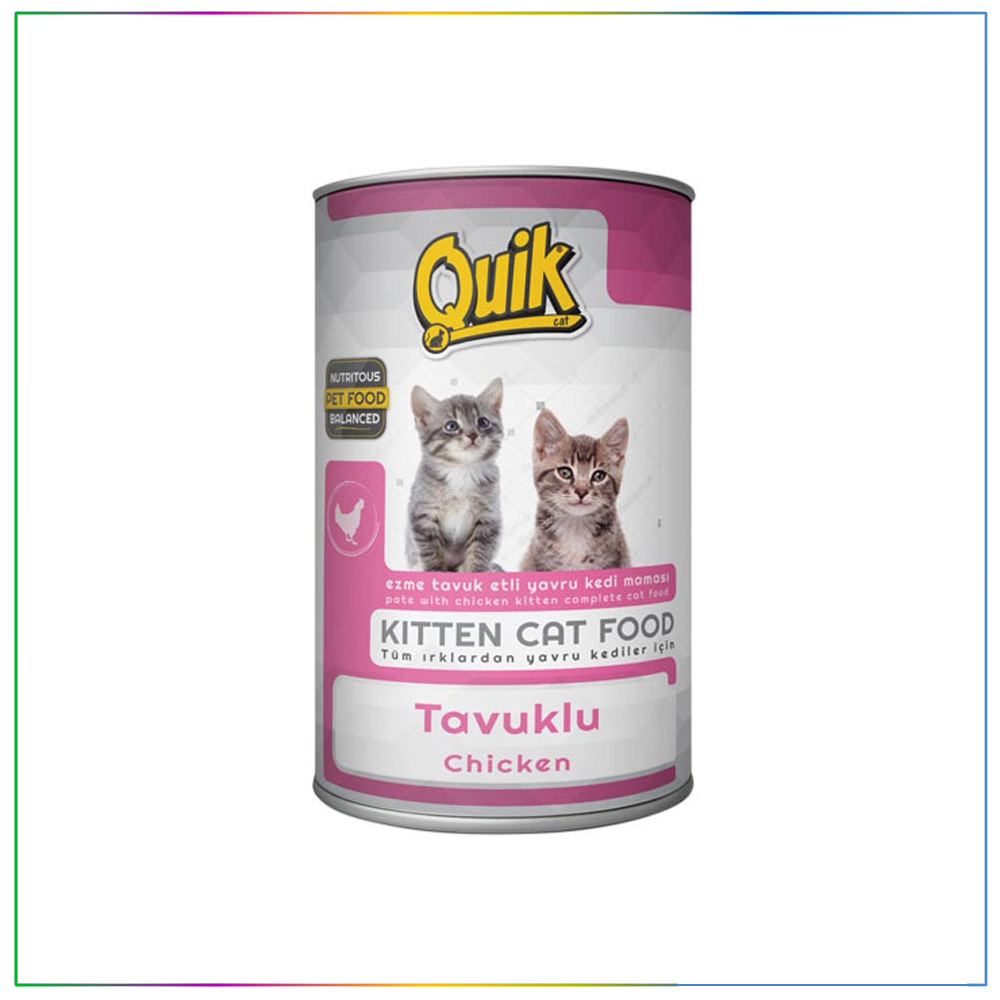 Quik Tavuklu Yavru Kedi Yaş Konservesi 400 gram