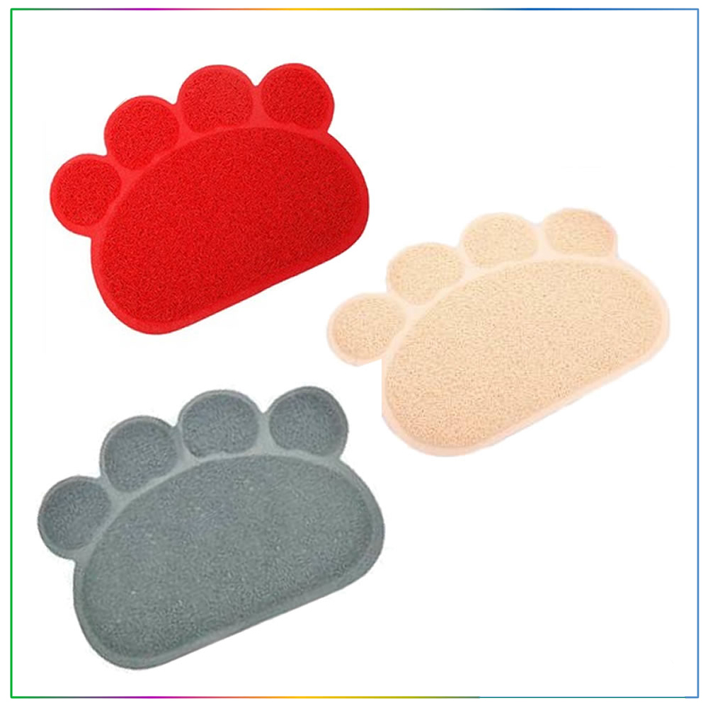 Pati Desenli Kedi Tuvalet Paspası