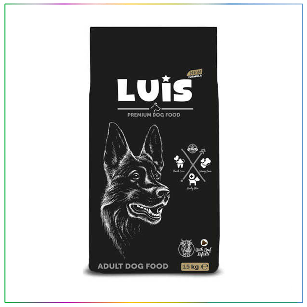 Luis Biftekli Adult Yetişkin Köpek Maması 15 KG