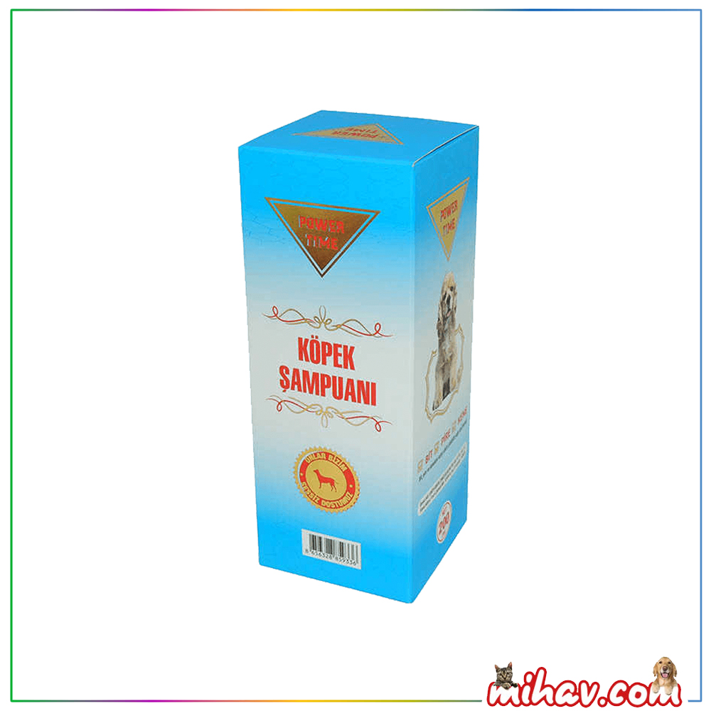 Power Time Köpekler için Bit Pire Kene Şampuanı 200ml