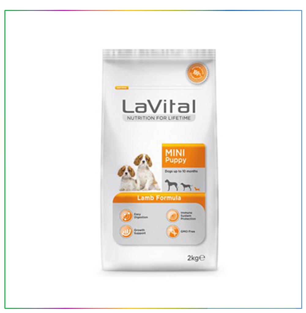 La Vital Kuzu Etli Mini Yavru Köpek Maması 2 Kg
