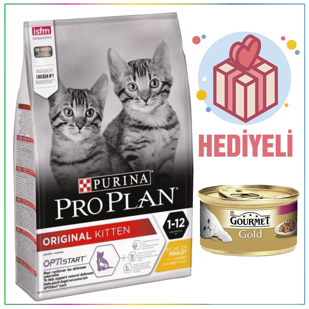 Pro Plan Tavuklu Pirinçli Yavru Kedi Maması 1.5KG