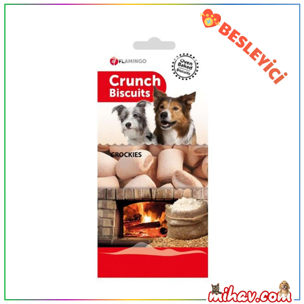 Flamingo Crunch Bisküvi Mini Cookies Köpek Ödülü 500gr
